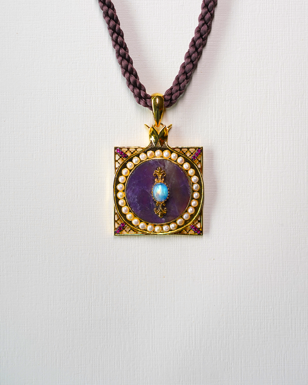 Labradorite Anar Pendant