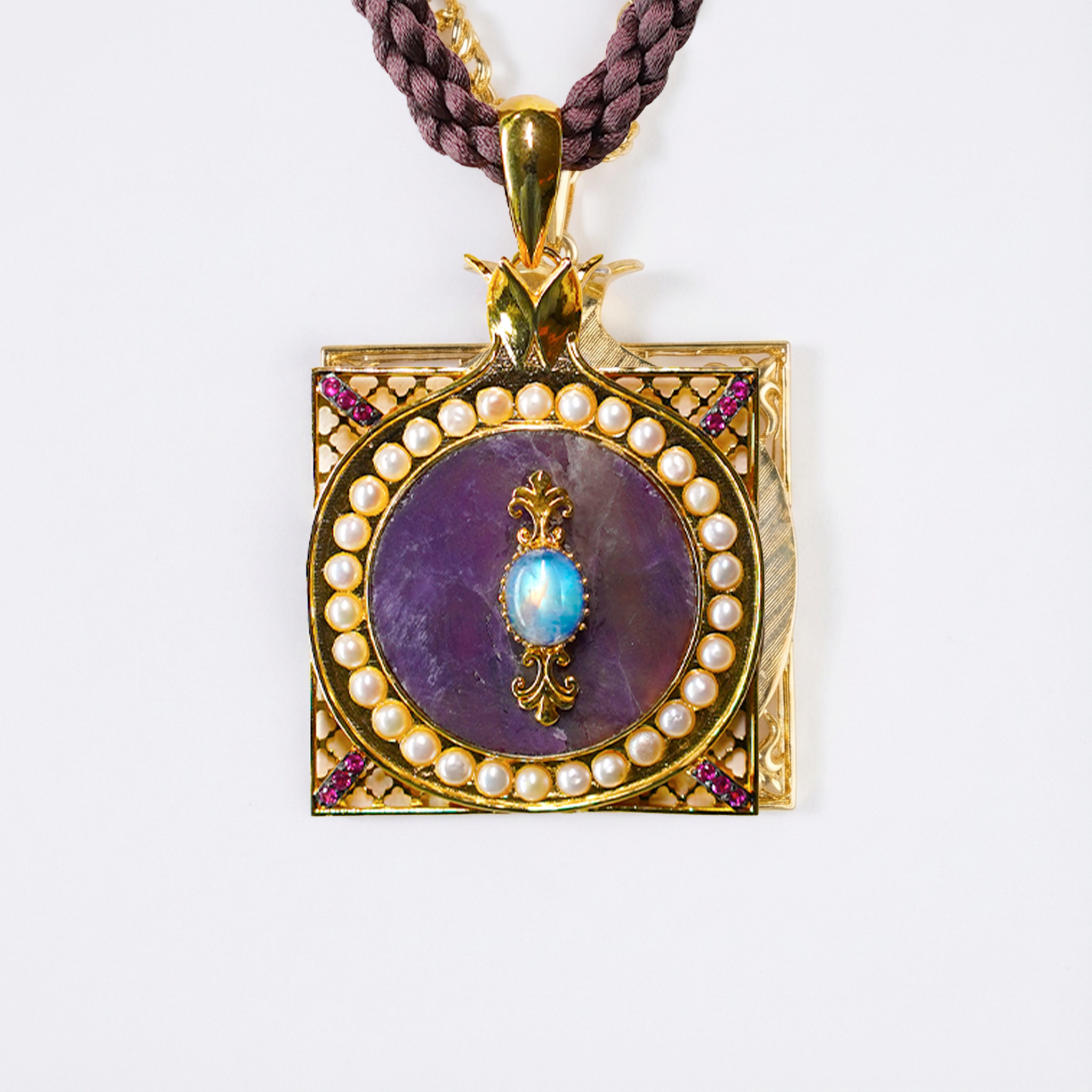 Labradorite Anar Pendant