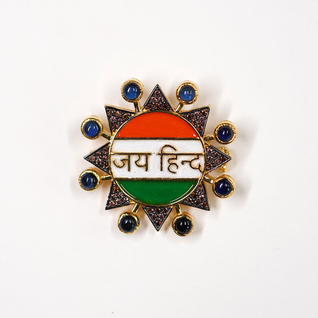 Jai Hind Brooch