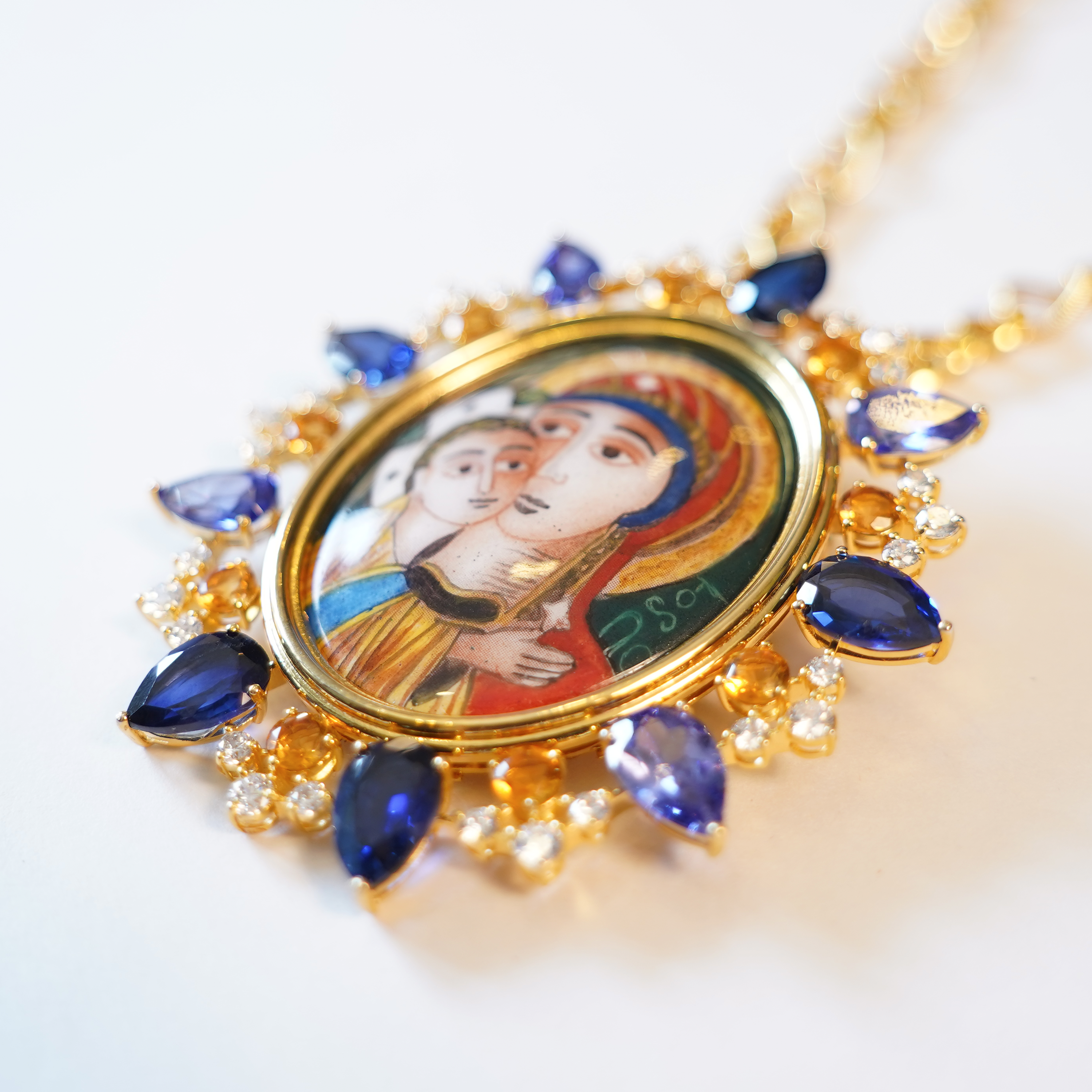 Mother & Child Brooch