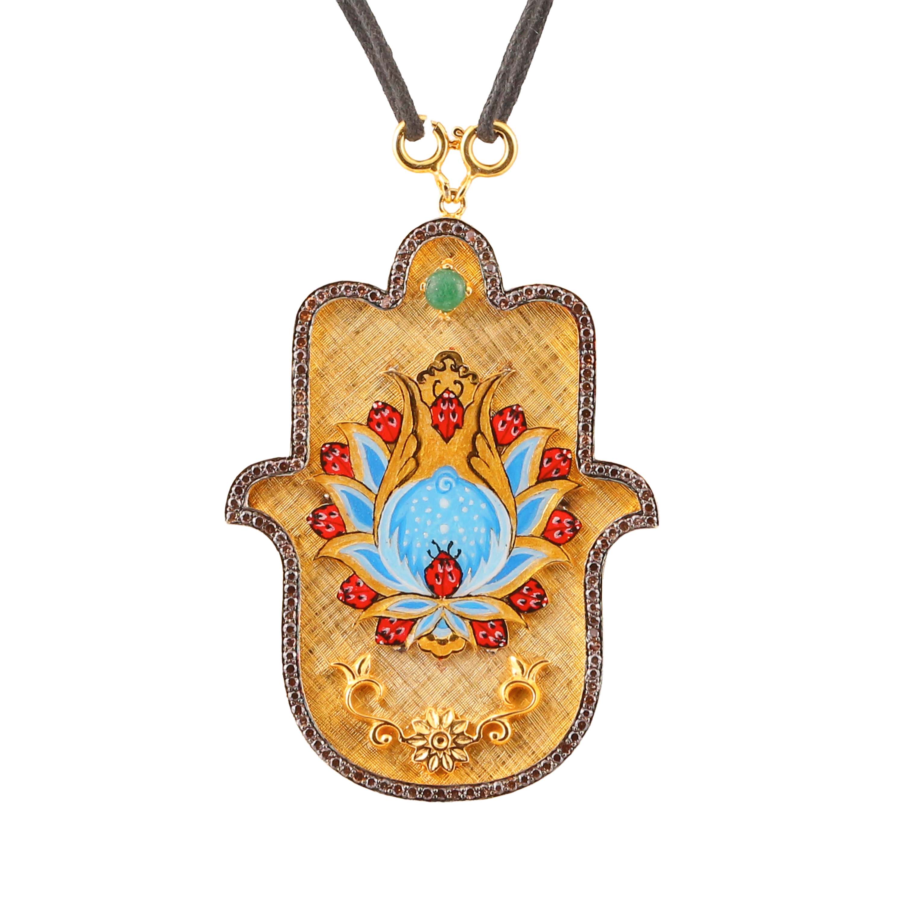 Prosperity Big Hamsa Pendant