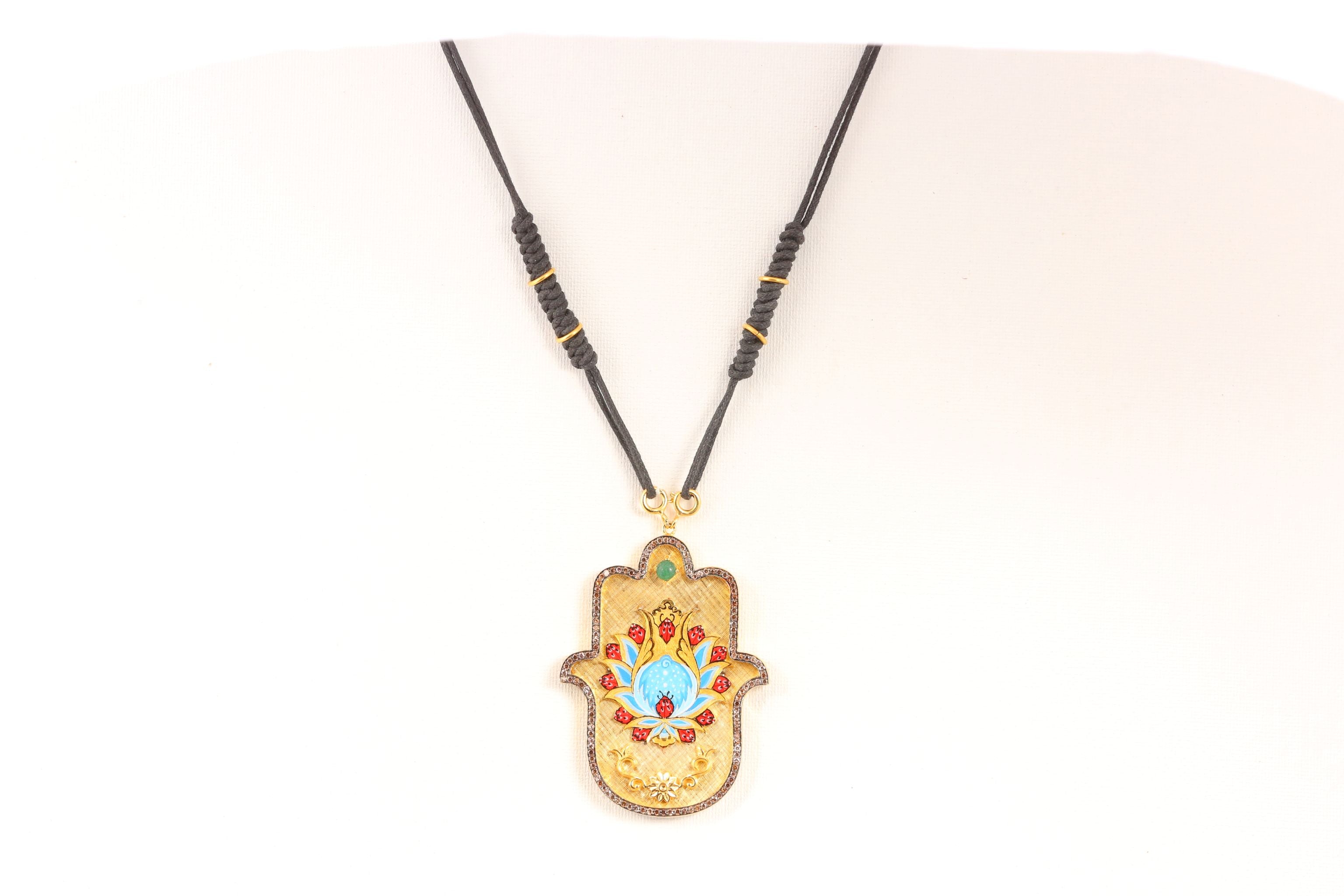 Prosperity Big Hamsa Pendant