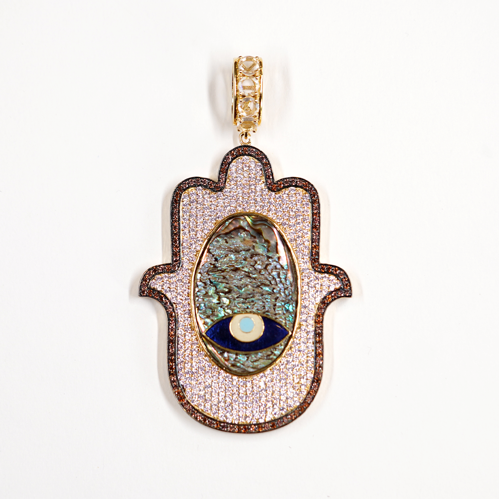 Protection Medium Hamsa Pendant