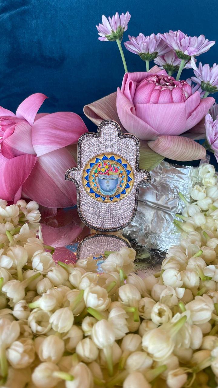 Shrinathji Medium Hamsa Pendant