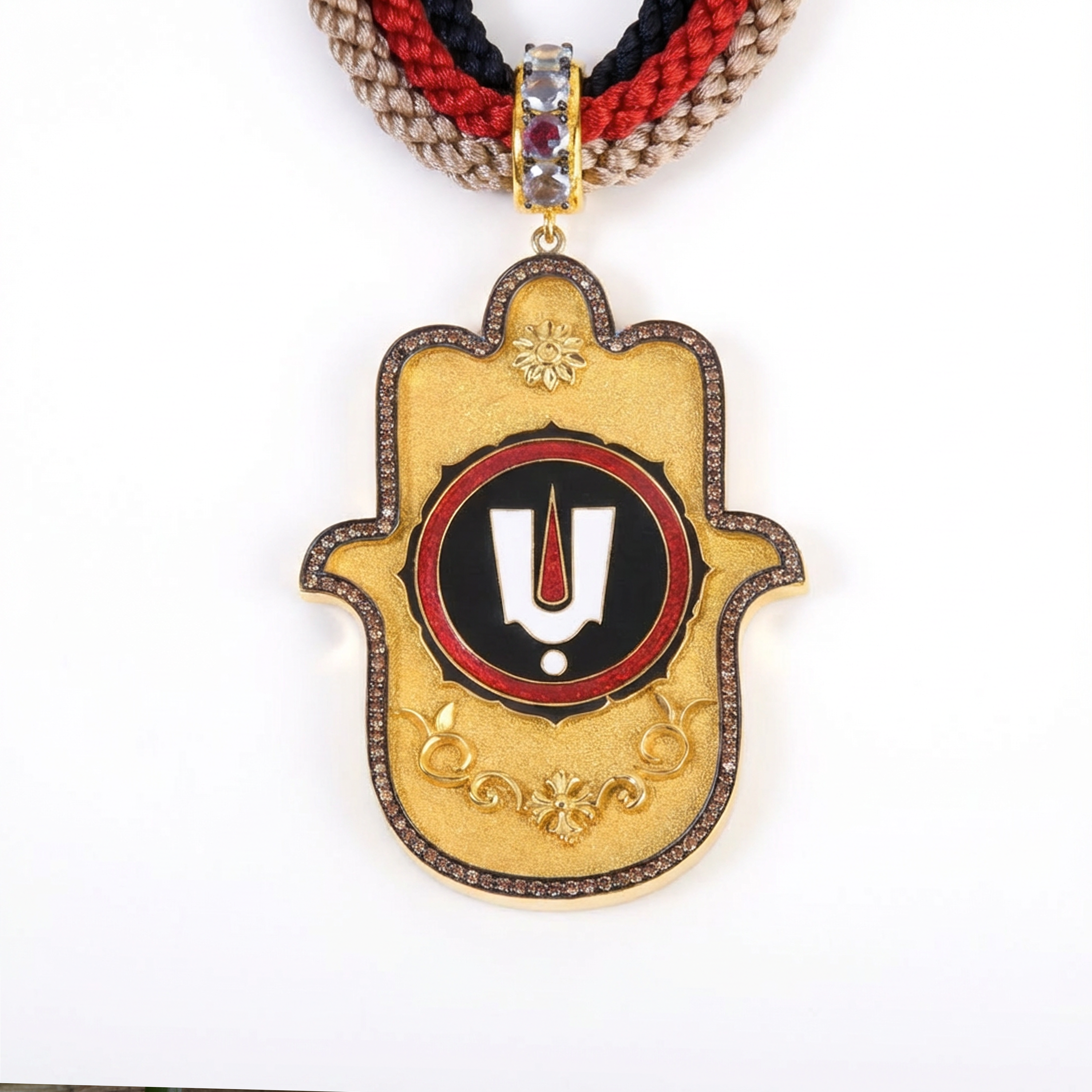 Tilak Medium Hamsa Pendant