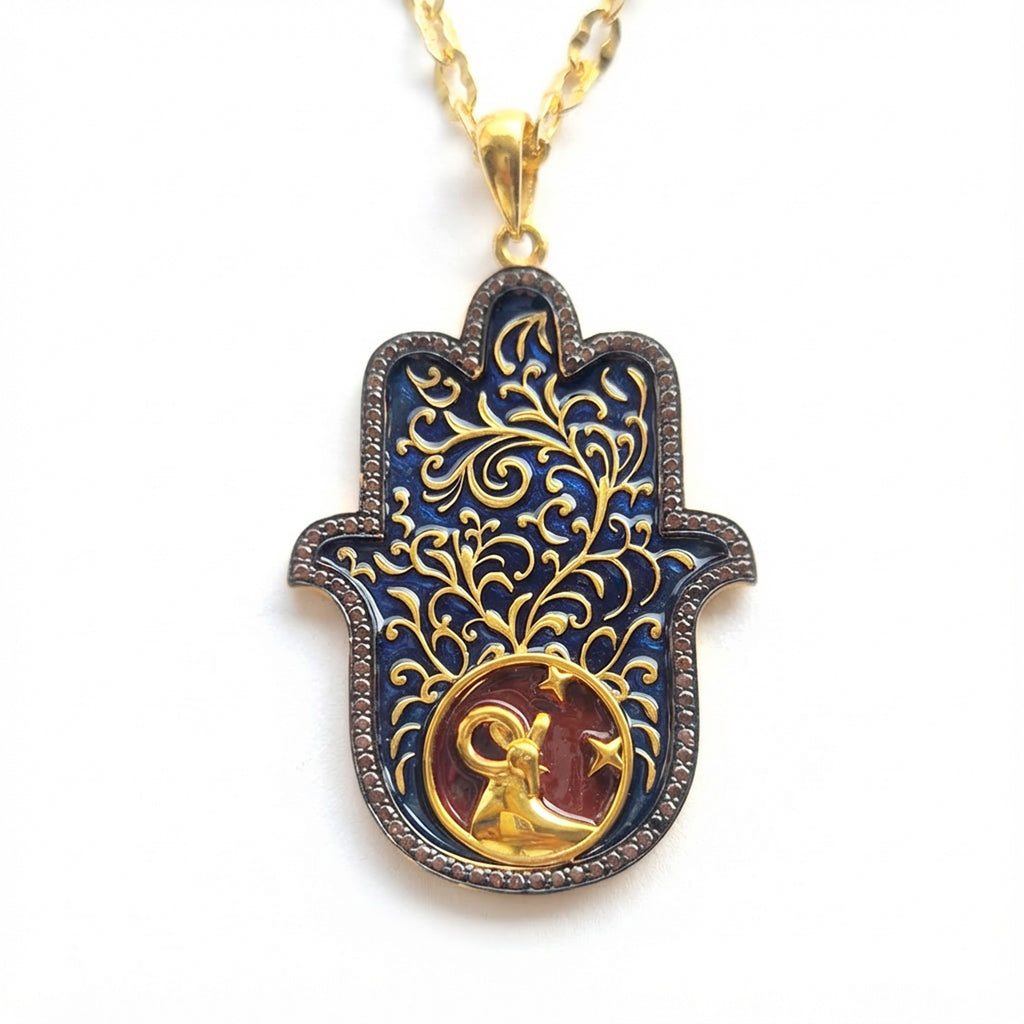 Tarus Medium Small Hamsa Pendant