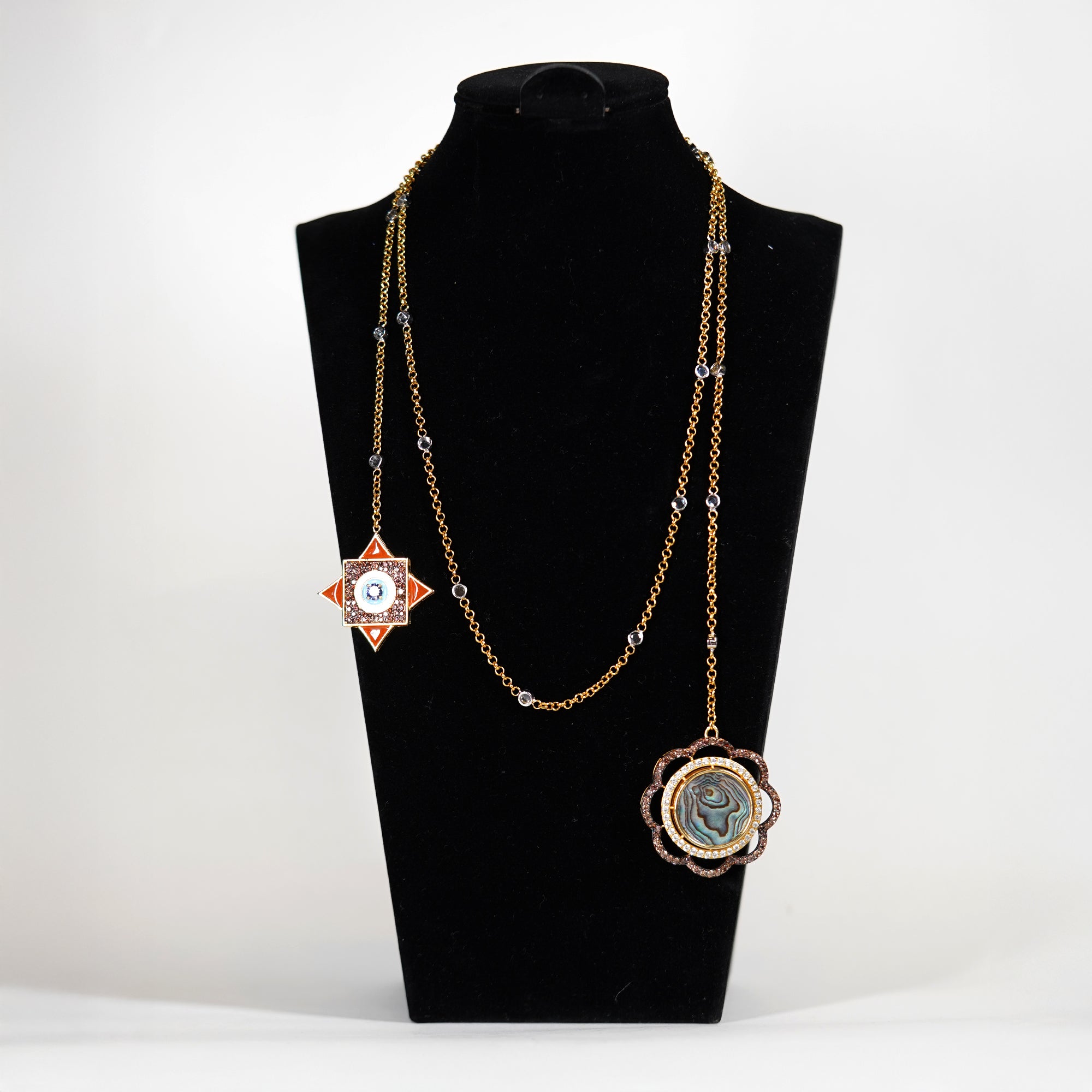 Elegant Lariat Chain Necklace