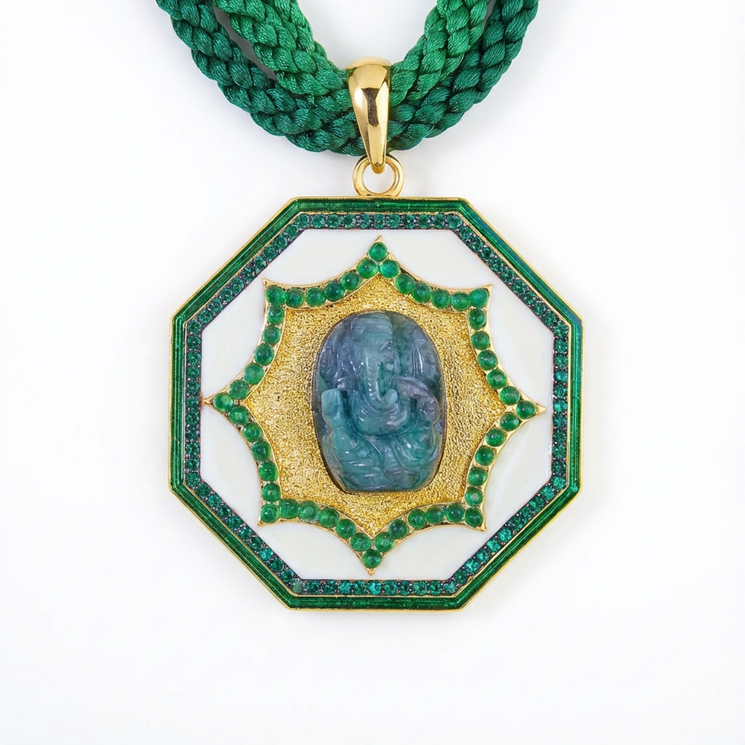 Ganpati Octa Pendant
