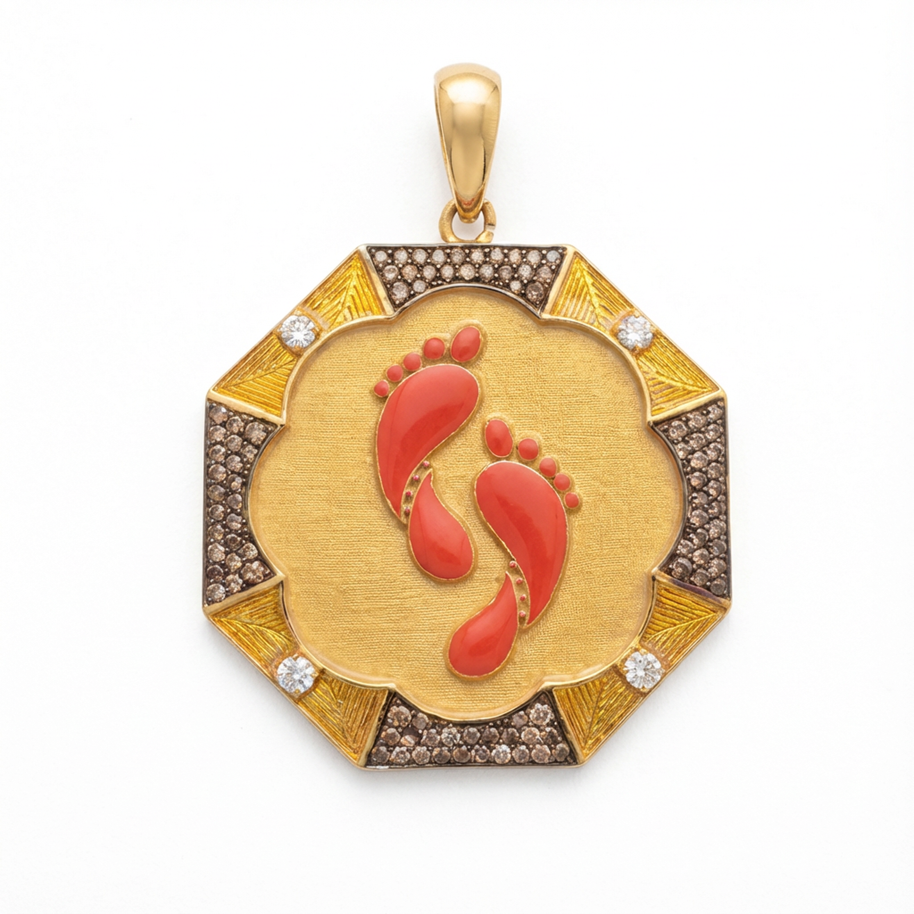 Lamxi Feet Octa Pendant