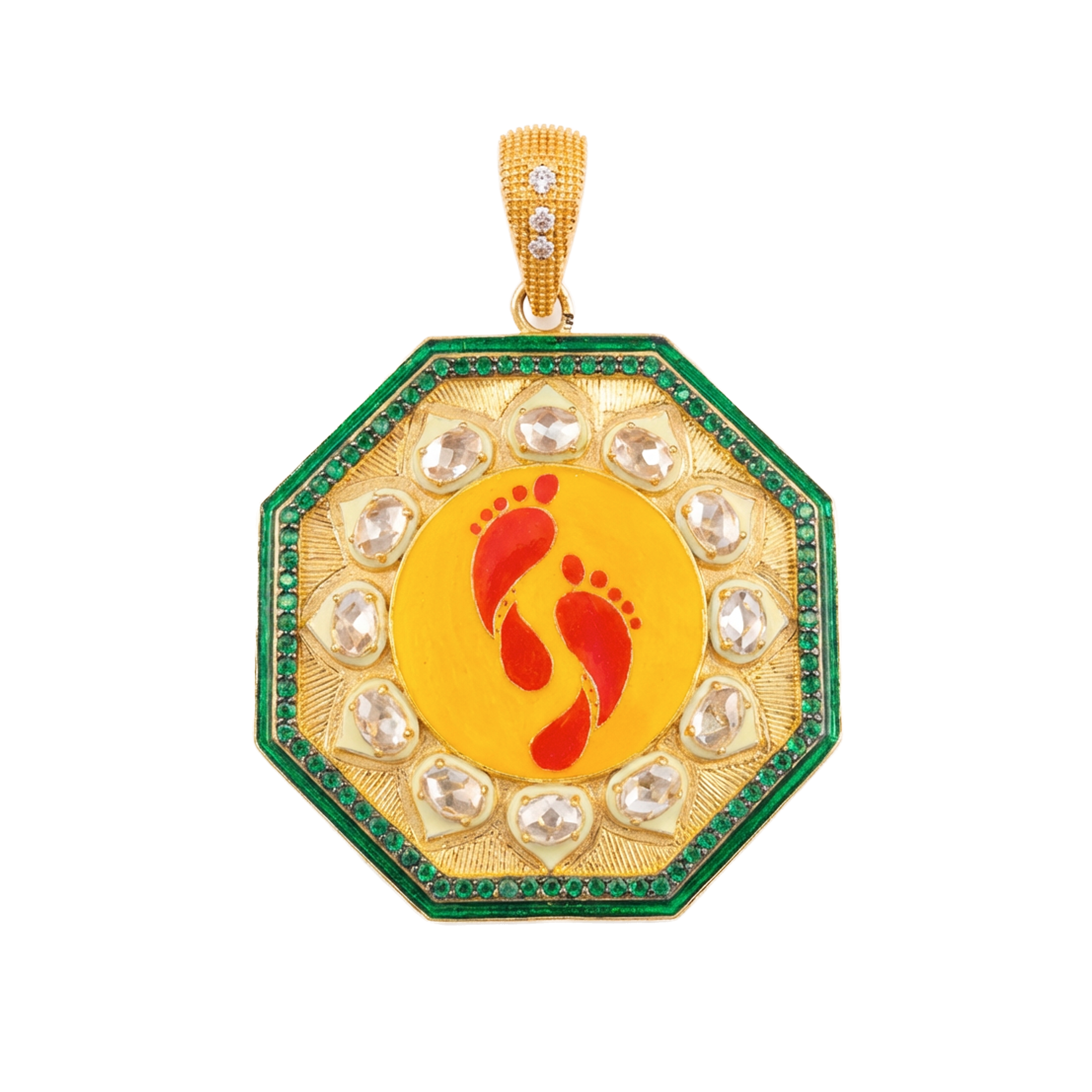 Lamxi Feet Octa Pendant