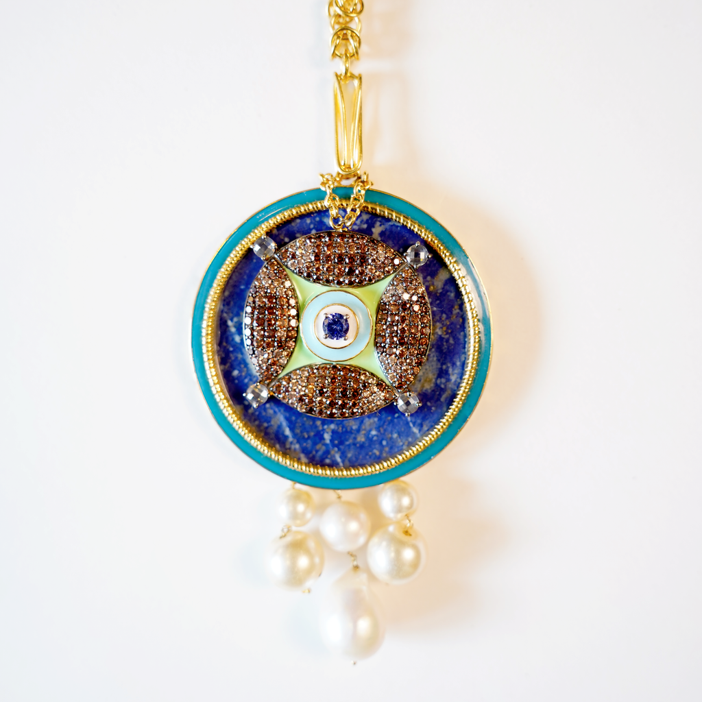 Grace of the Pearl Purse Charm