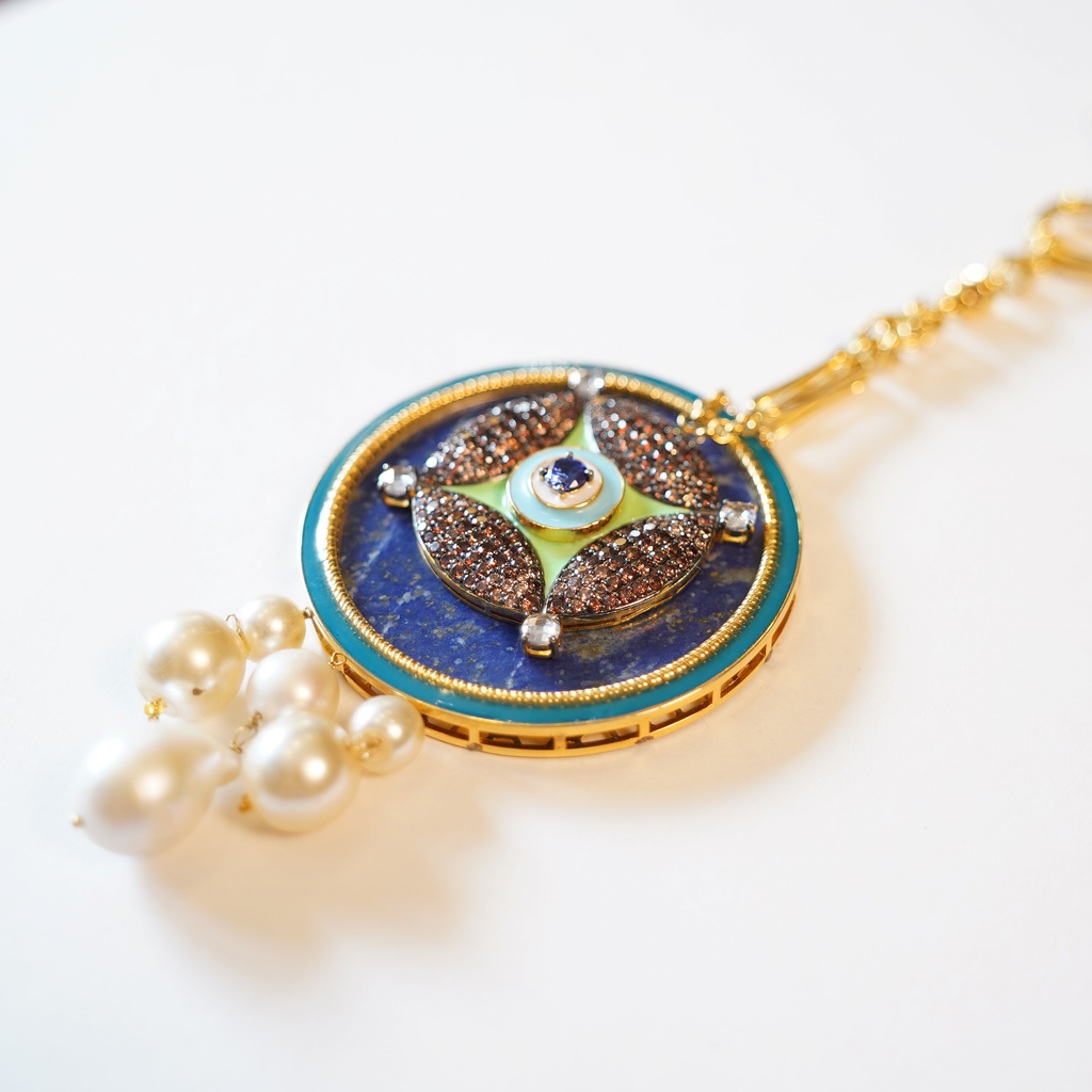 Grace of the Pearl Purse Charm