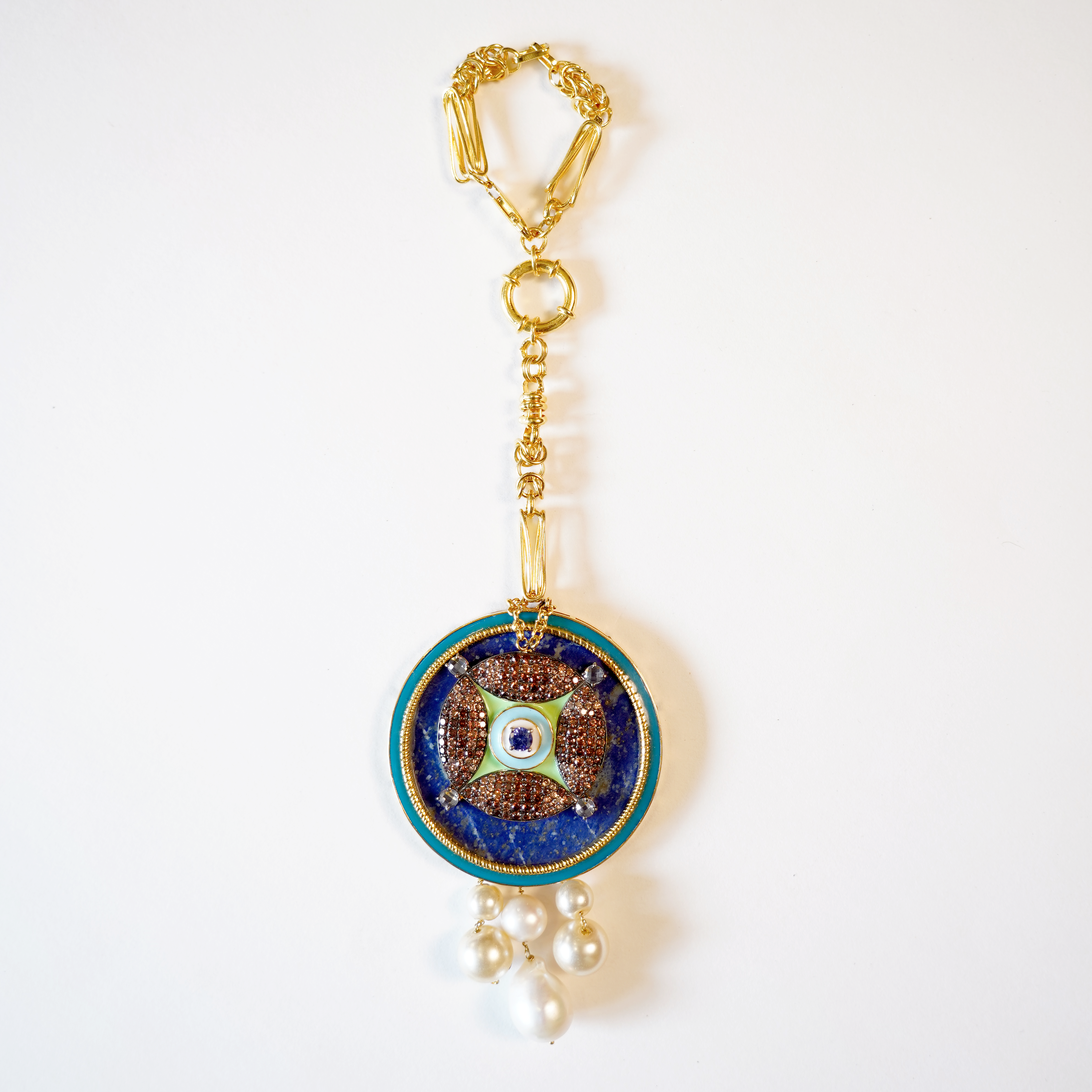 Grace of the Pearl Purse Charm