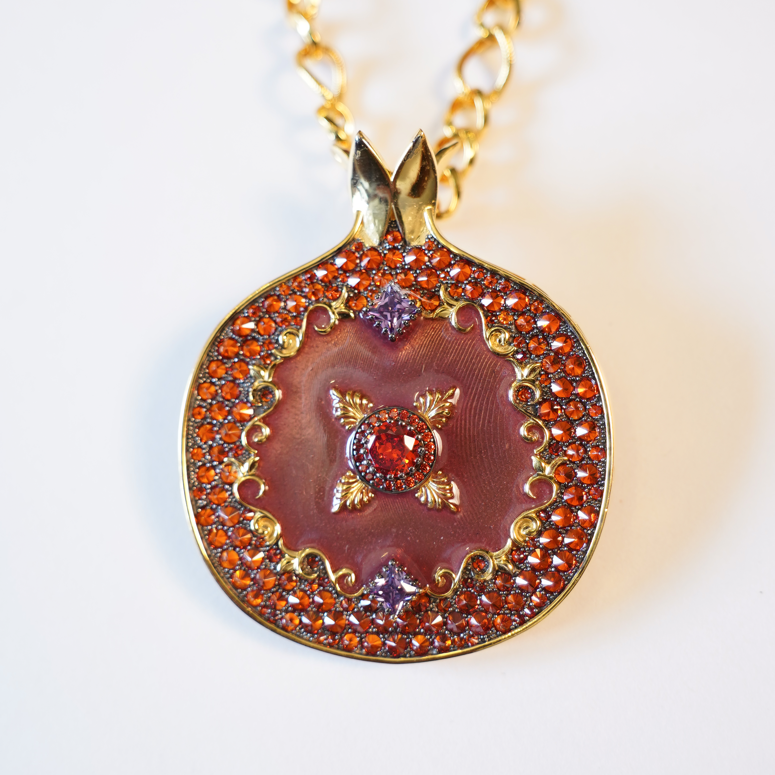 Garnet Glow Pendent
