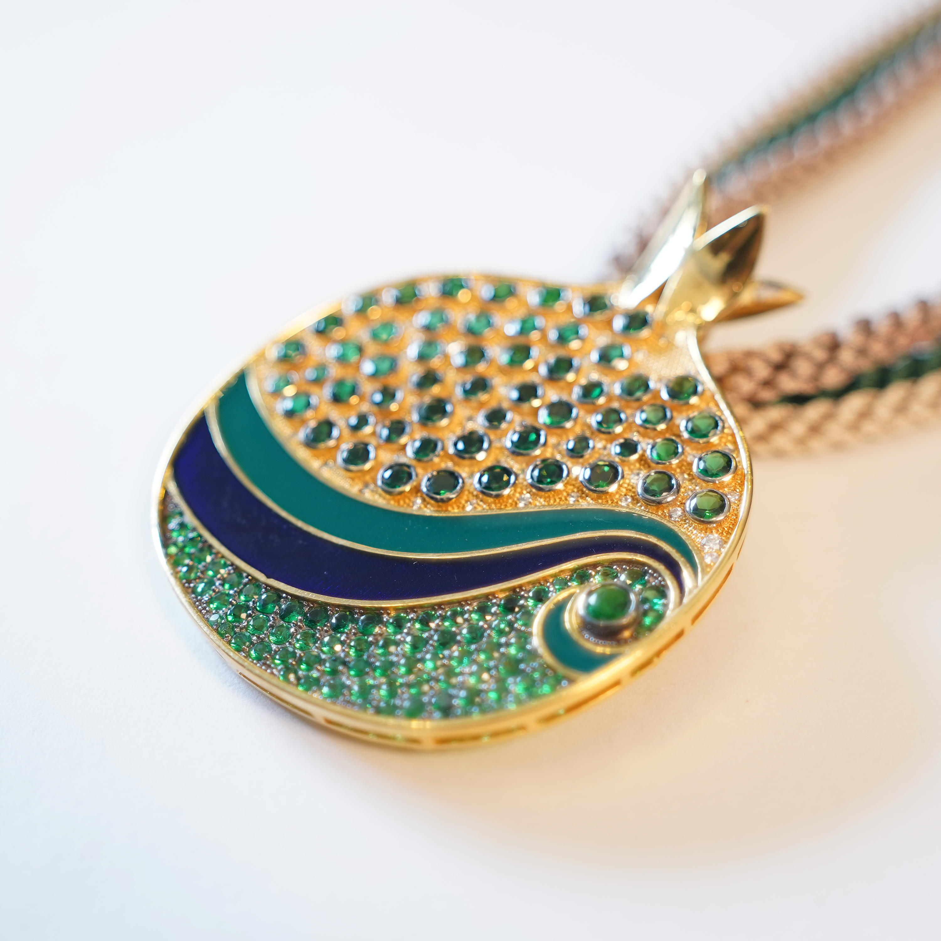 Exquisite Blossom Pendent