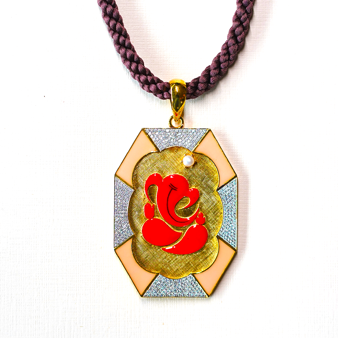 Ganpati Octa Pendant